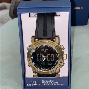 Mens wristwatch/watch George new in box